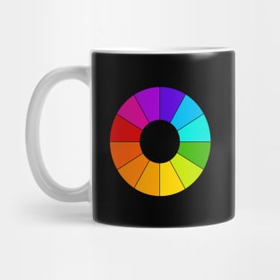 Simple Color Wheel Rainbow Mug